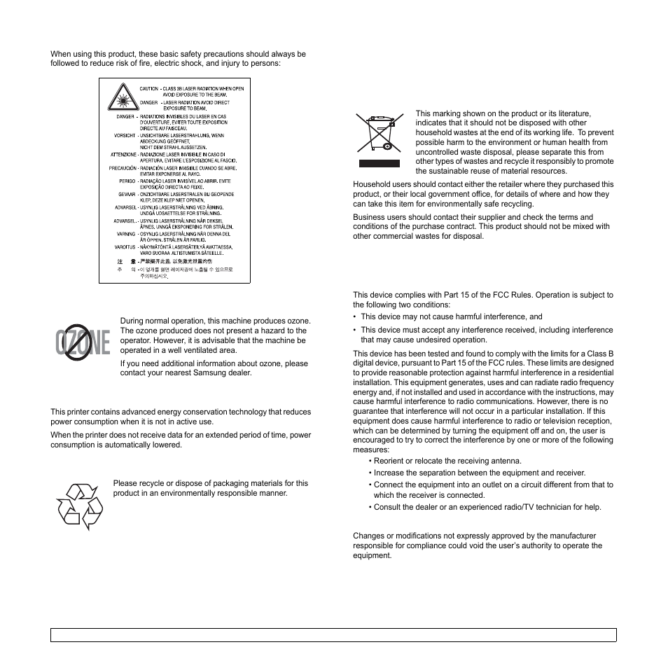 Samsung ML-3470D User Manual | Page 8 / 103