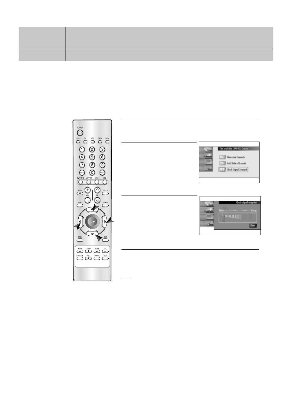 Checking the digital-signal reception | Samsung SIR-T151 User Manual | Page 23 / 45