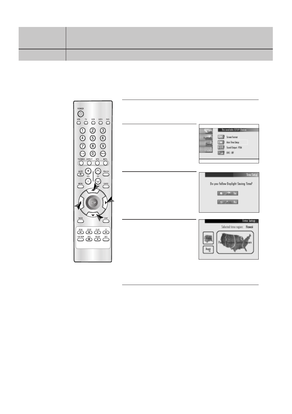 Setting the time and date | Samsung SIR-T151 User Manual | Page 24 / 45