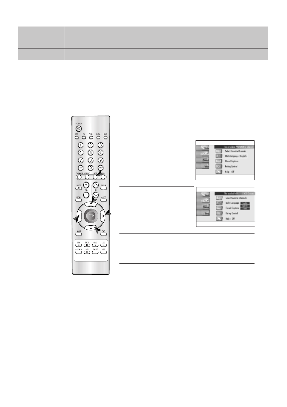Choosing a multitrack language | Samsung SIR-T151 User Manual | Page 28 / 45