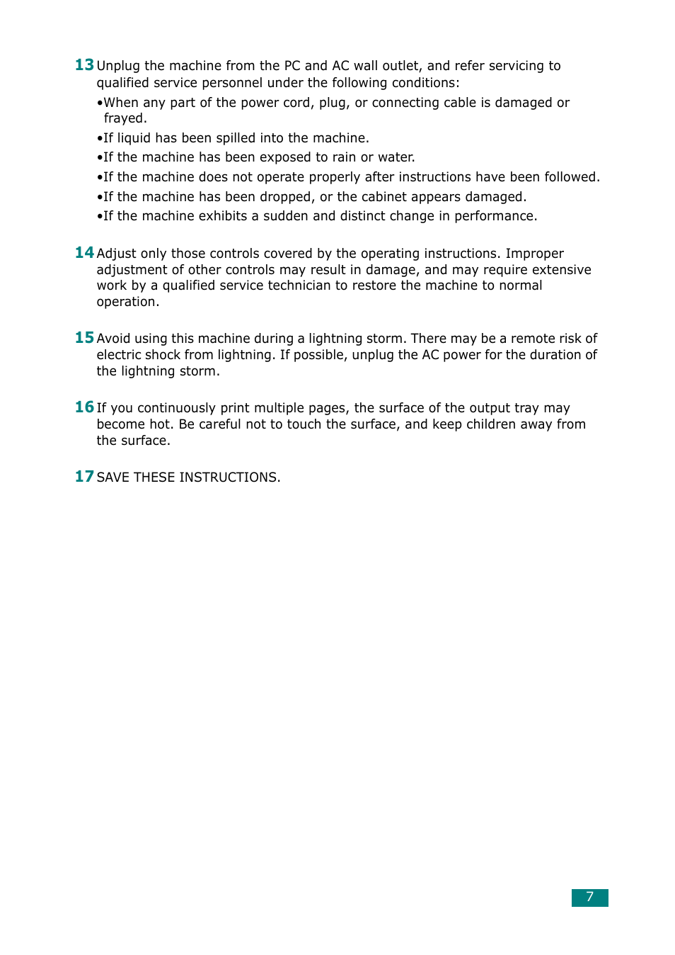 Samsung ML-1615 User Manual | Page 8 / 110