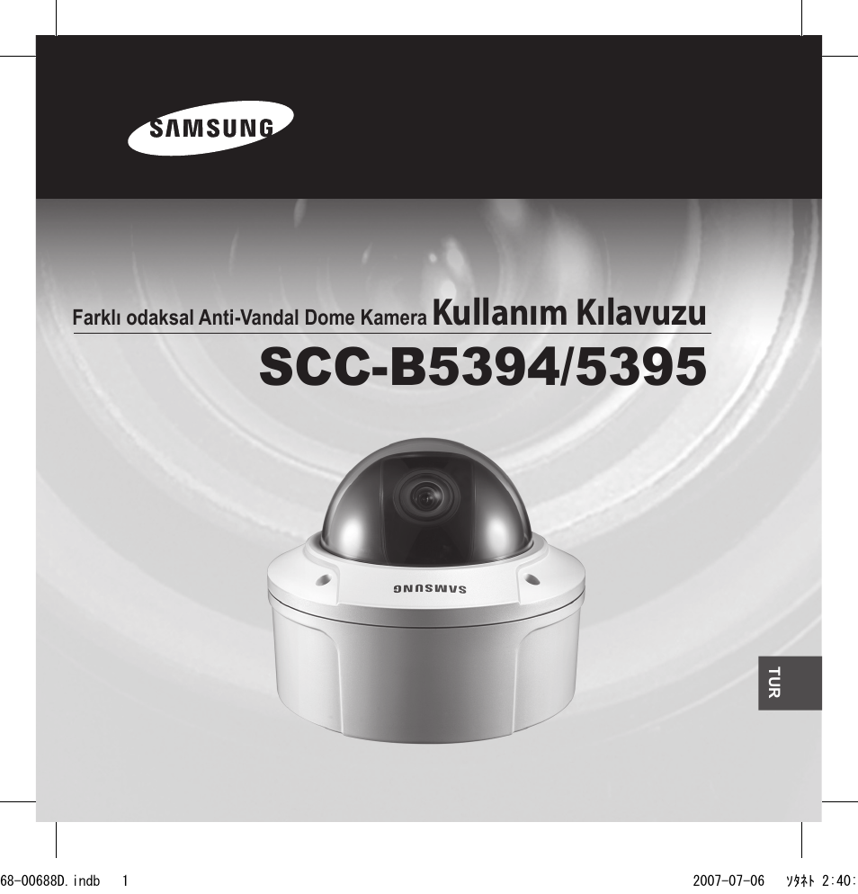 Kullanım kılavuzu | Samsung SCC-B5394 User Manual | Page 111 / 131