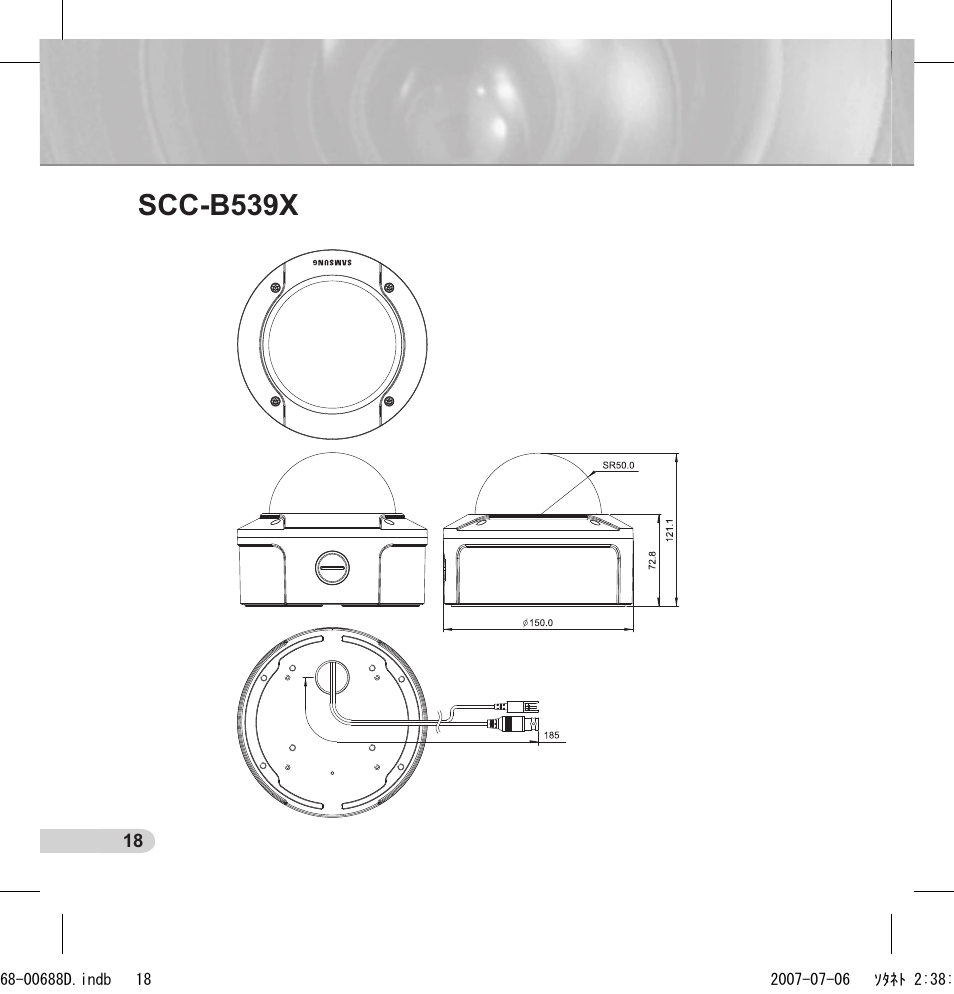 Scc-b539x | Samsung SCC-B5394 User Manual | Page 18 / 131