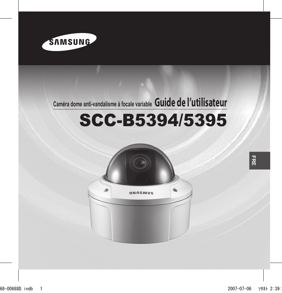 Guide de l’utilisateur | Samsung SCC-B5394 User Manual | Page 45 / 131