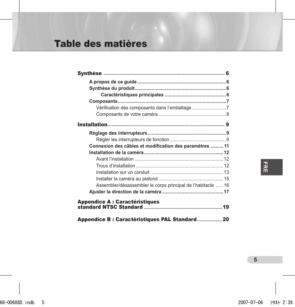 Samsung SCC-B5394 User Manual | Page 49 / 131