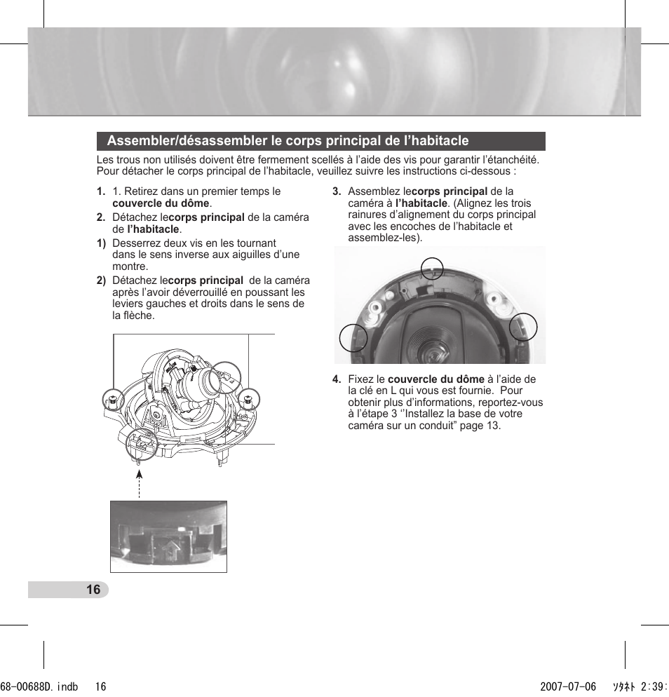 Samsung SCC-B5394 User Manual | Page 60 / 131