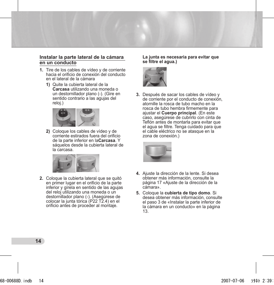 Samsung SCC-B5394 User Manual | Page 80 / 131