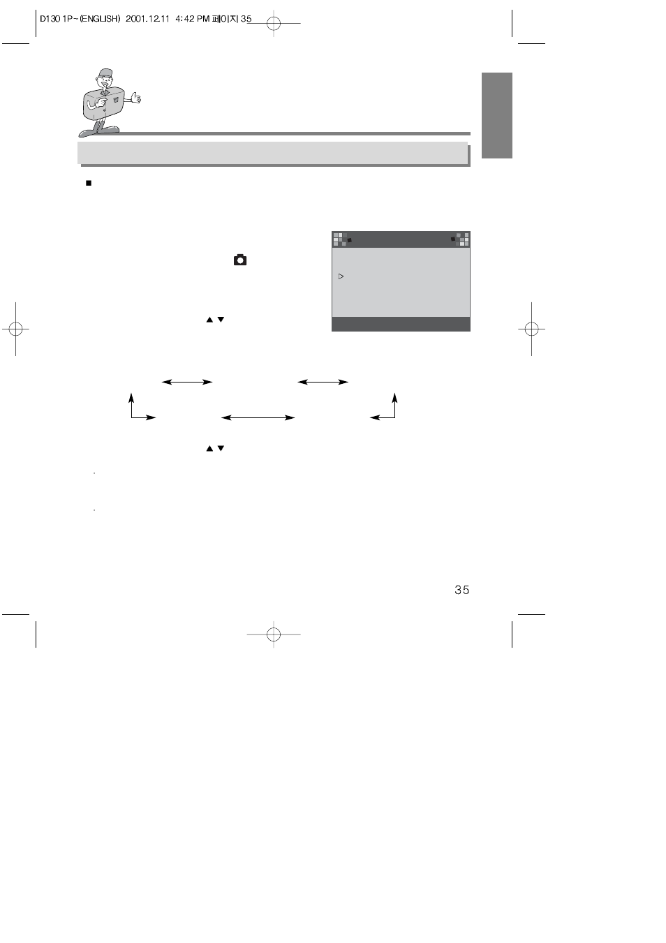 Setting up the function | Samsung 130 User Manual | Page 35 / 81