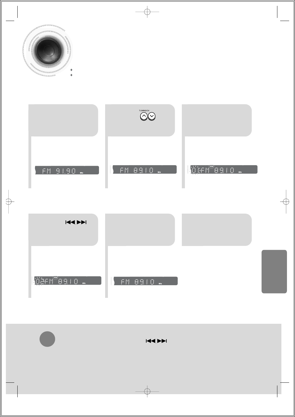 Presetting stations, 76 presetting stations | Samsung 20051111115925328 User Manual | Page 77 / 90