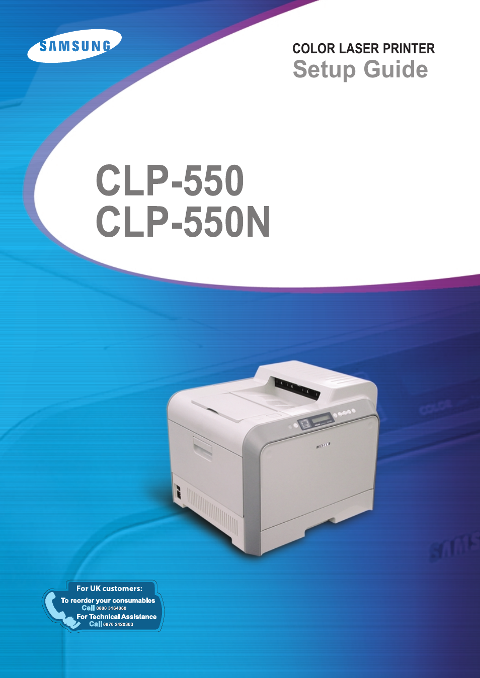 Samsung CLP-550N User Manual | 33 pages