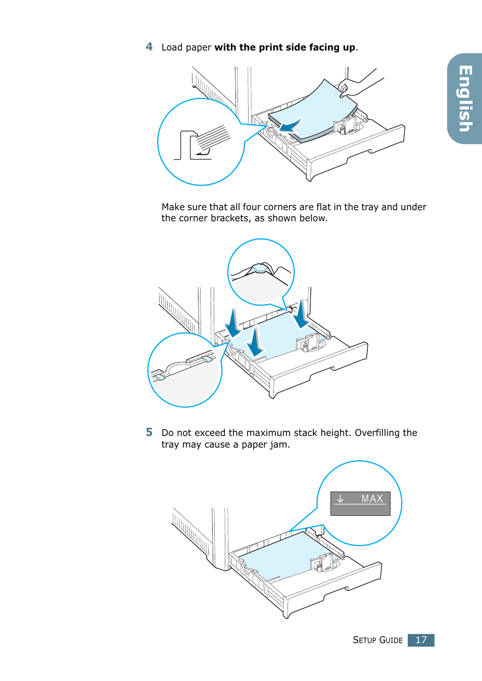 English | Samsung CLP-550N User Manual | Page 17 / 33