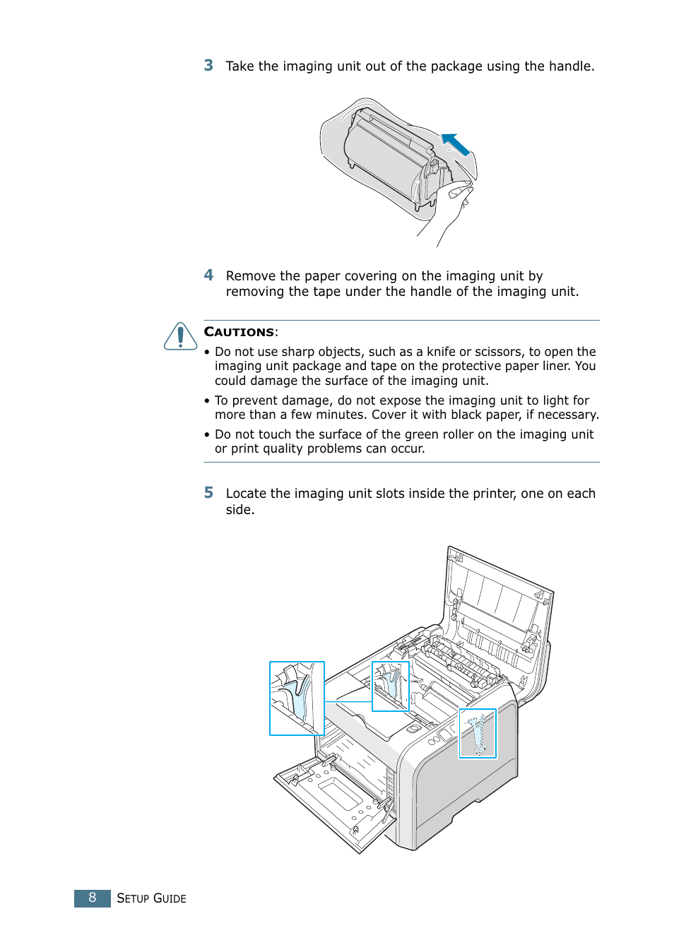 Samsung CLP-550N User Manual | Page 8 / 33