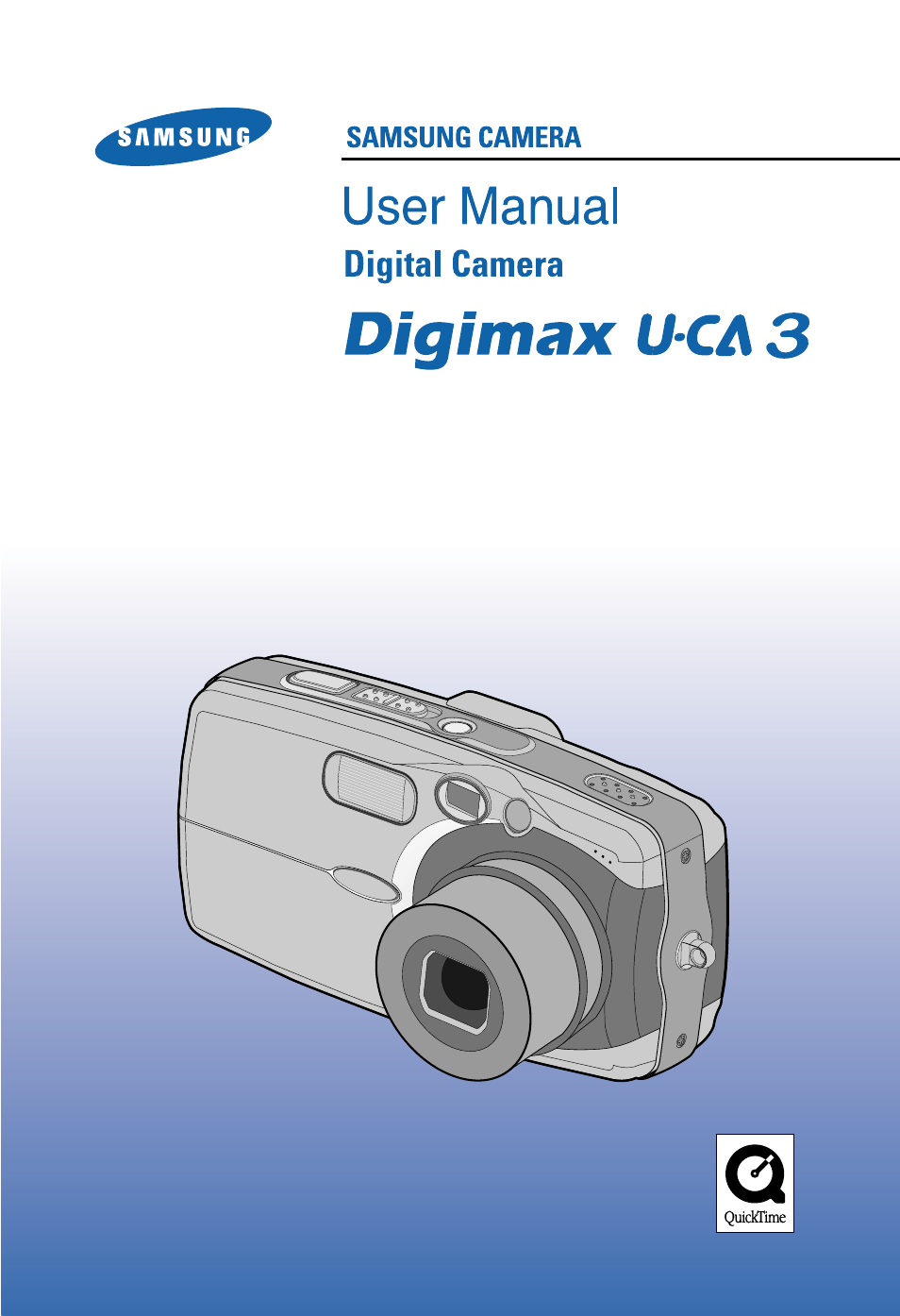 Samsung Digimax U-CA 3 User Manual | 128 pages