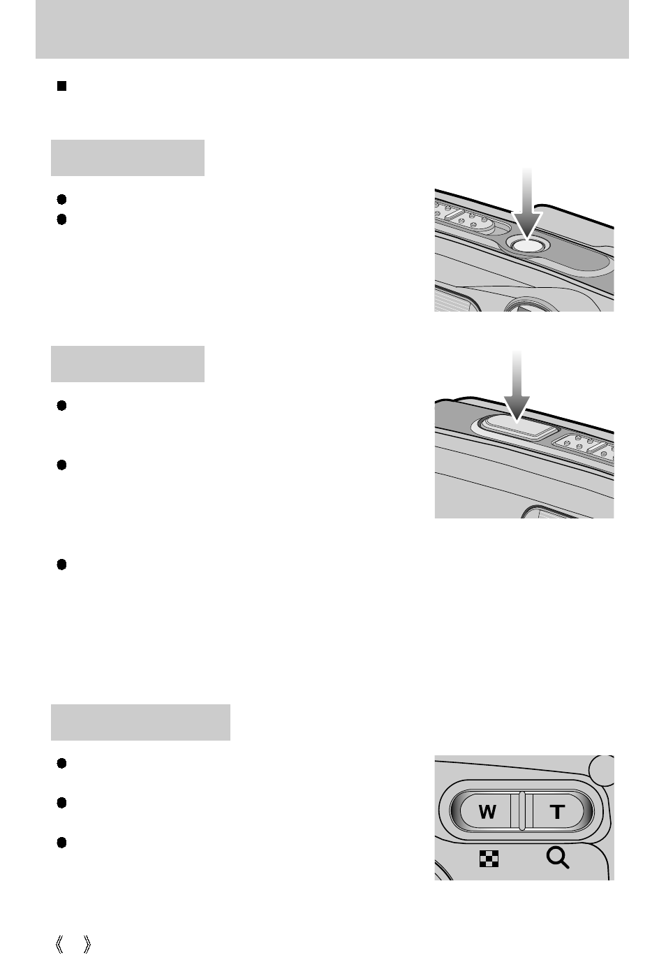 Using the camera buttons to adjust the camera | Samsung Digimax U-CA 3 User Manual | Page 24 / 128