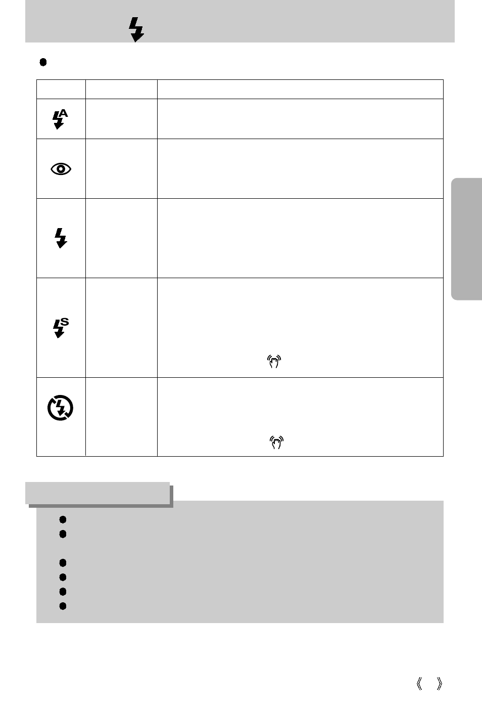 Flash( ) / left button, Information | Samsung Digimax U-CA 3 User Manual | Page 29 / 128