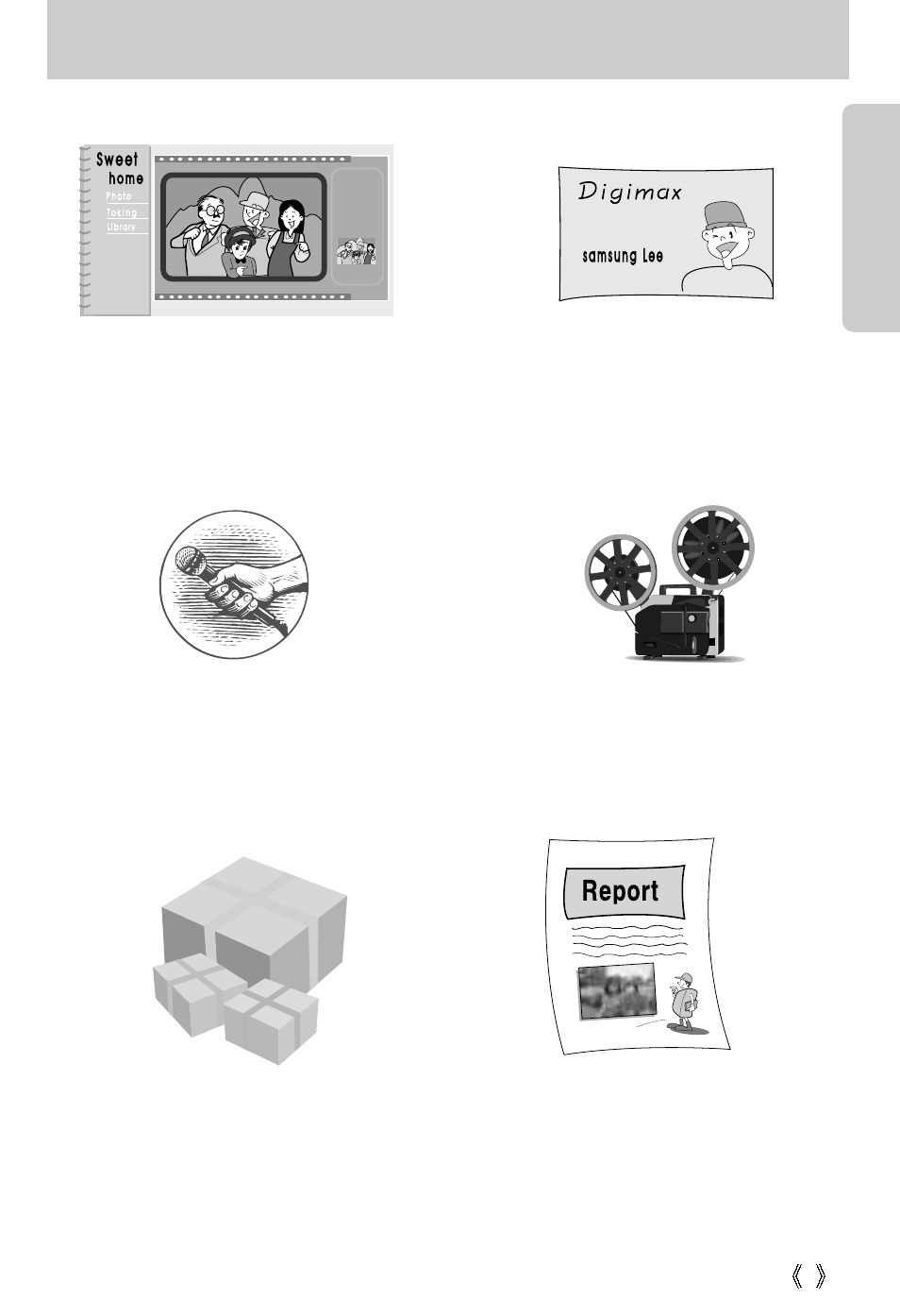 This digital camera can be used for | Samsung Digimax U-CA 3 User Manual | Page 9 / 128