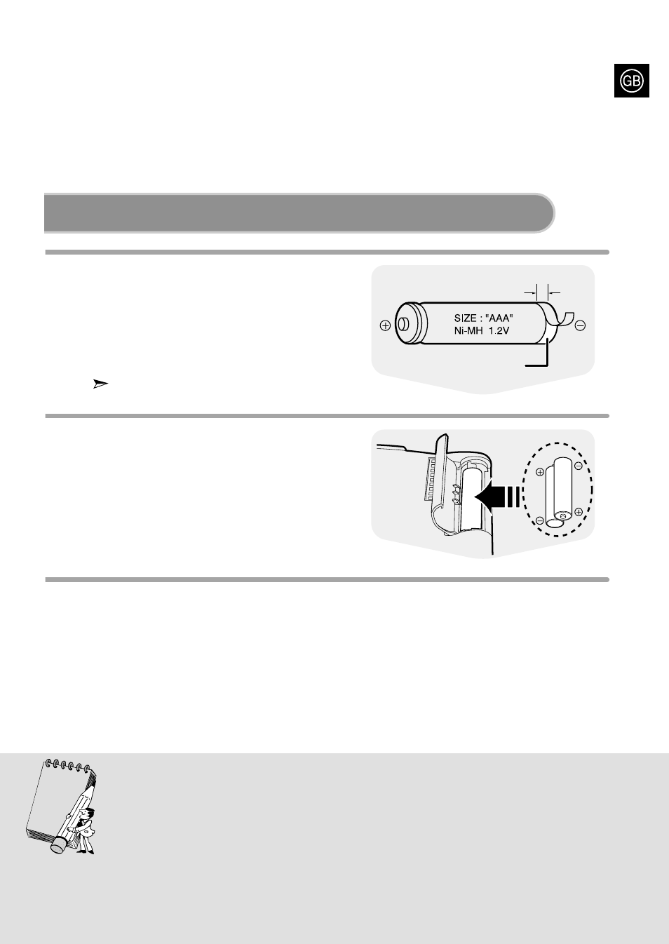 Using the rechargeable battery | Samsung MCD-MP67 User Manual | Page 11 / 27