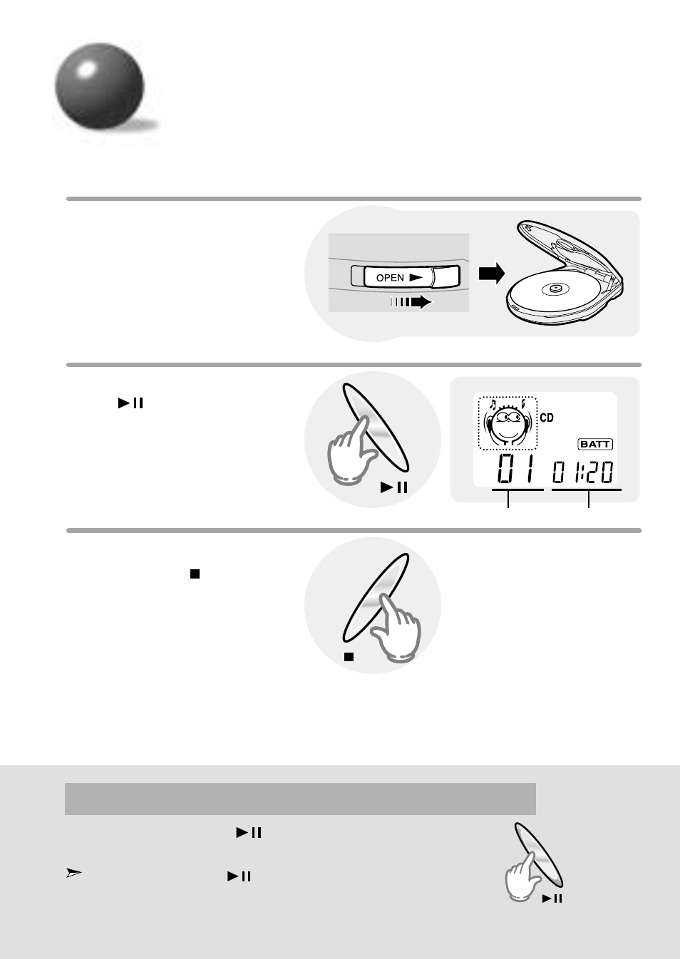Cd playback | Samsung MCD-MP67 User Manual | Page 14 / 27