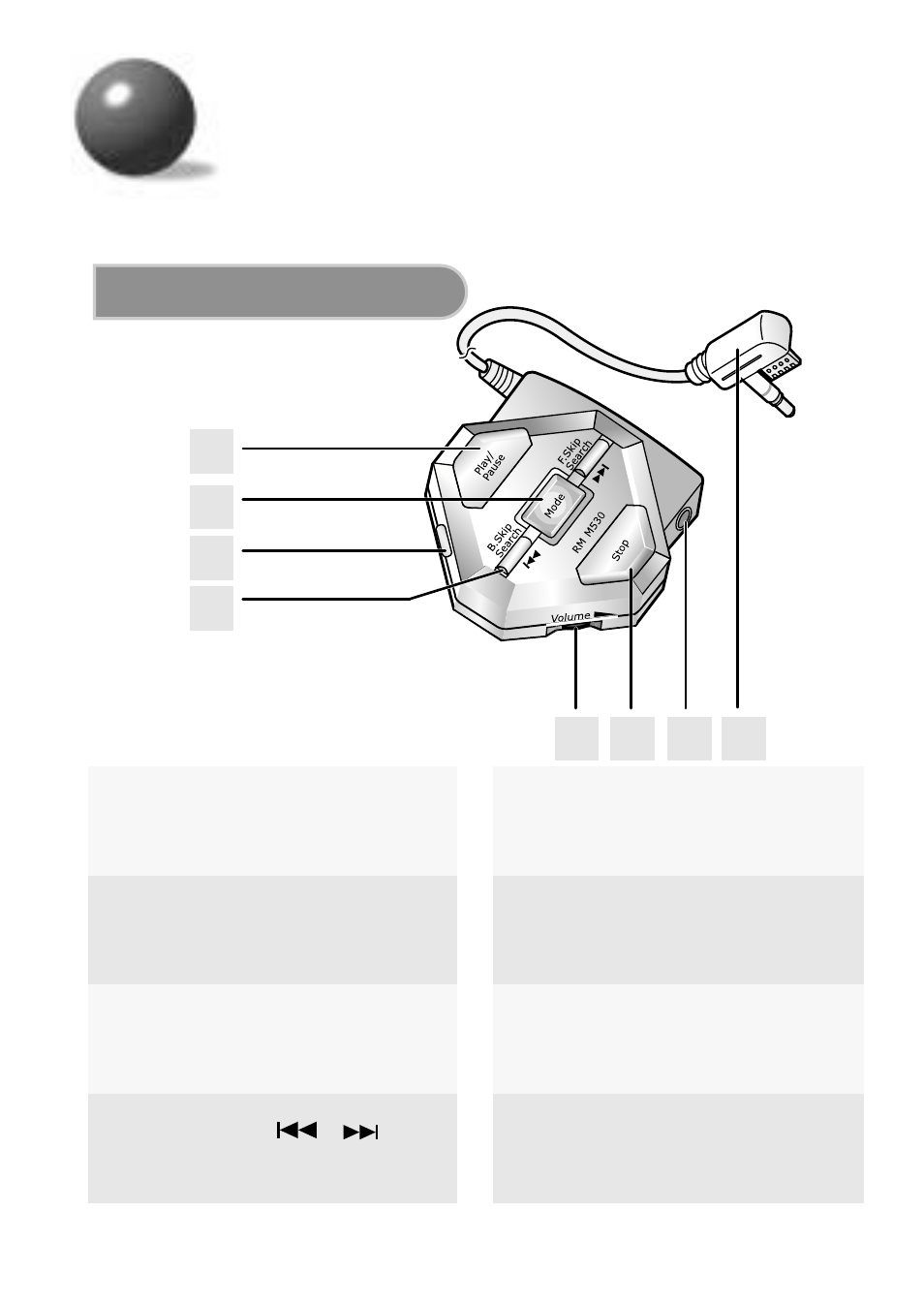 Buttons and controls, Remote | Samsung MCD-MP67 User Manual | Page 8 / 27