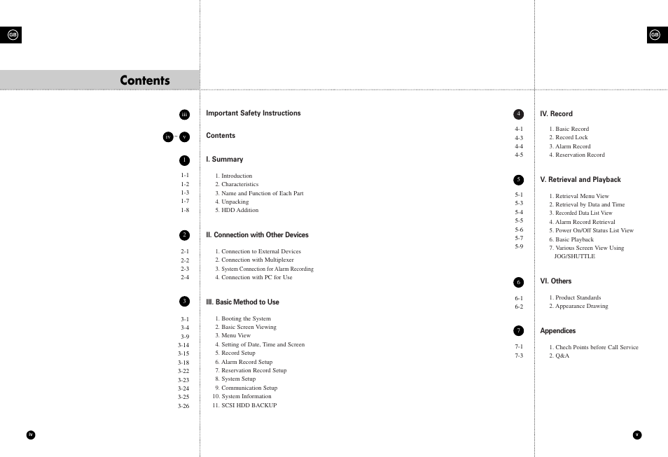 Samsung SHR-3010 User Manual | Page 3 / 45