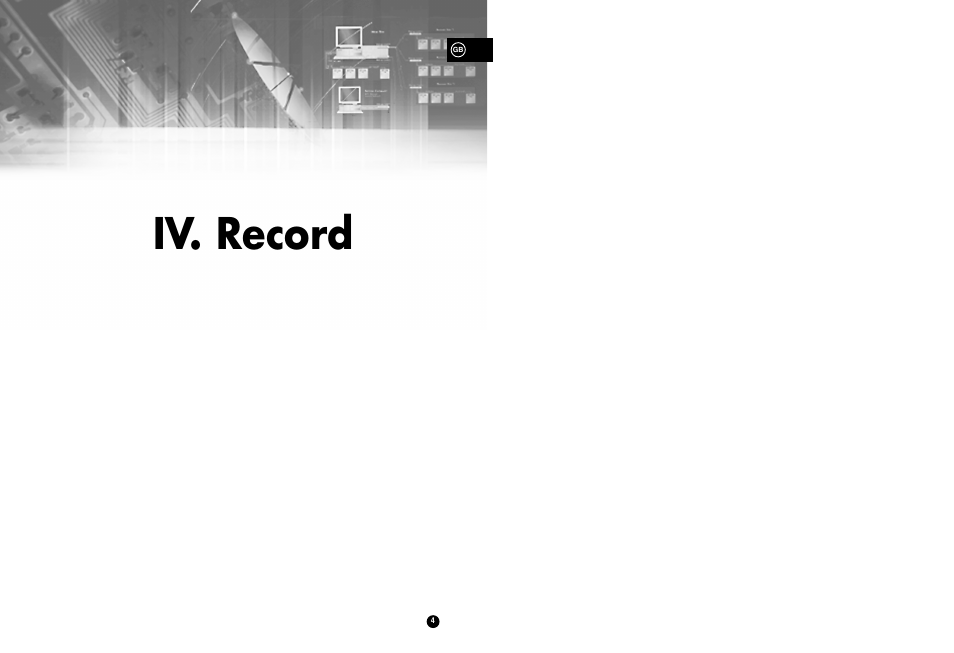 Iv. record | Samsung SHR-3010 User Manual | Page 31 / 45