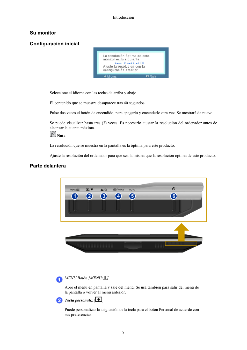 Samsung 2053BW User Manual | Page 3 / 13