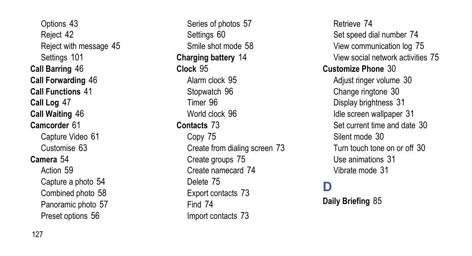 Samsung 07212010 User Manual | Page 132 / 137