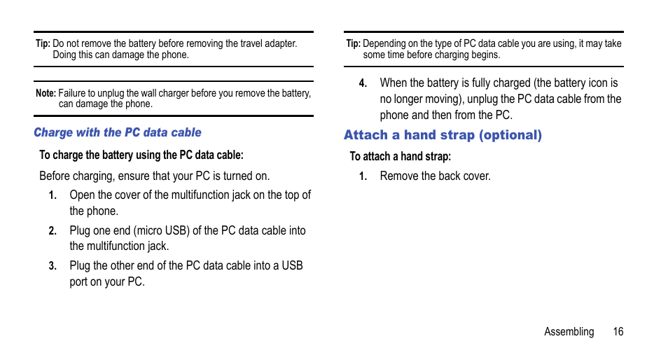 Attach a hand strap (optional) | Samsung 07212010 User Manual | Page 21 / 137