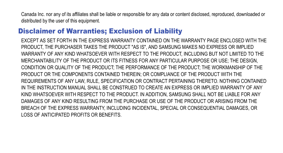 Samsung 07212010 User Manual | Page 5 / 137