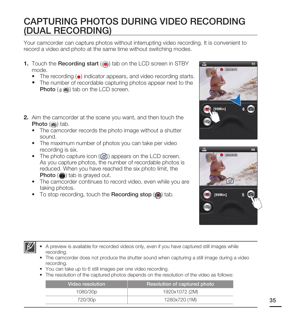 Samsung HMX-E10WN User Manual | Page 45 / 98