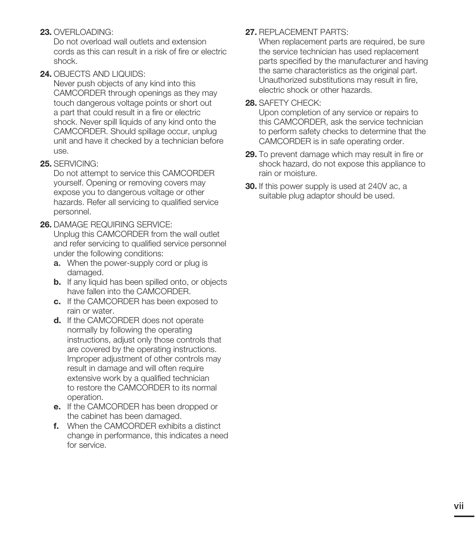 Samsung HMX-E10WN User Manual | Page 7 / 98