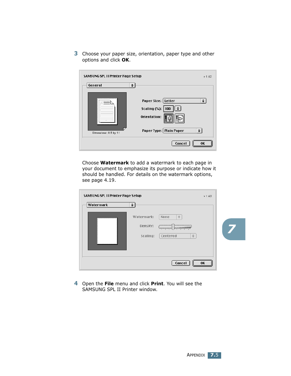 Samsung ML-1710 User Manual | Page 122 / 146
