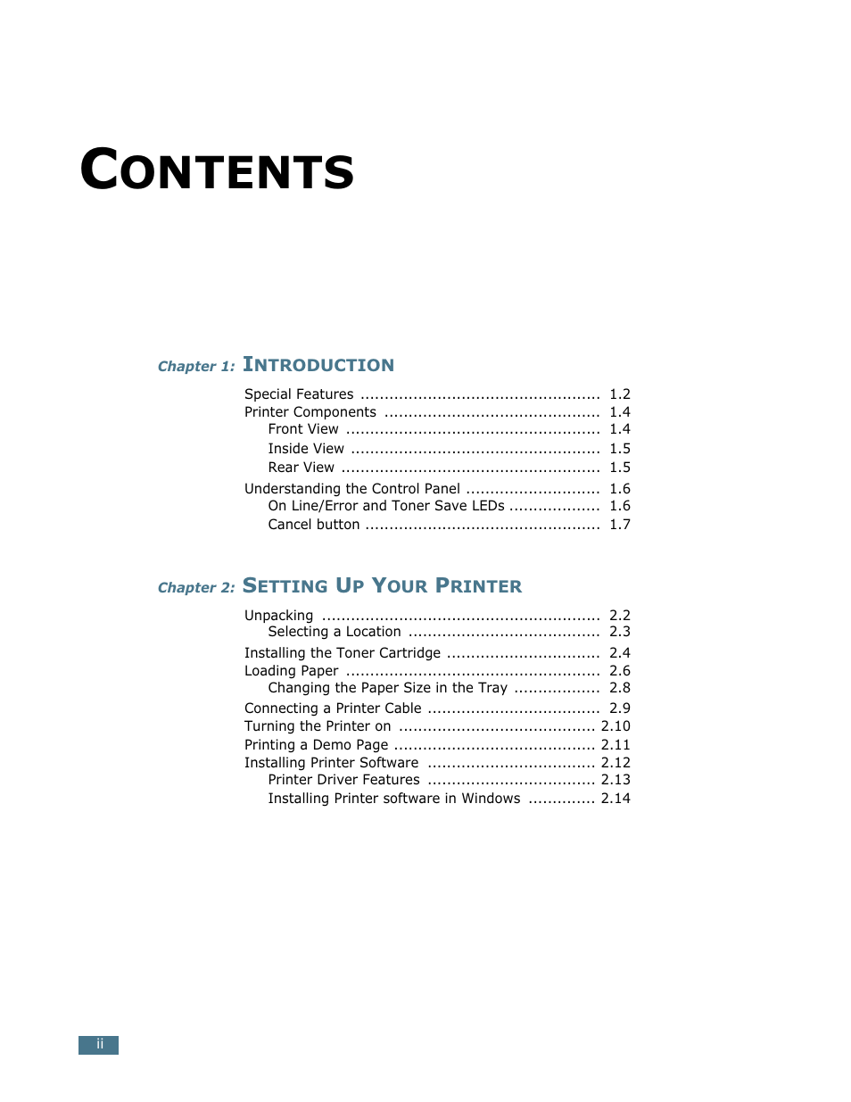 Samsung ML-1710 User Manual | Page 3 / 146