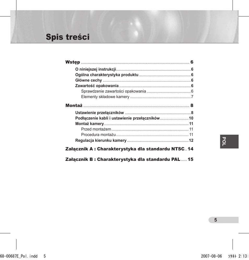 Samsung SCC-B5354 User Manual | Page 41 / 53