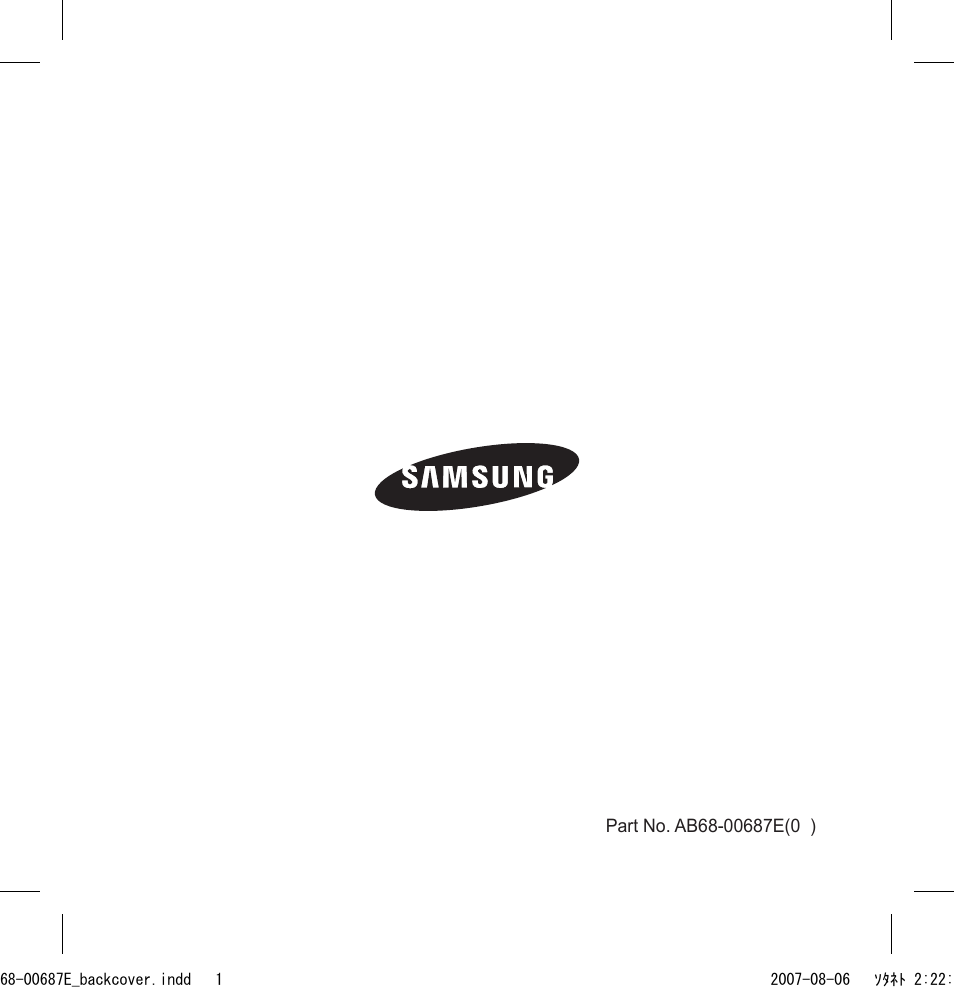 Samsung SCC-B5354 User Manual | Page 53 / 53