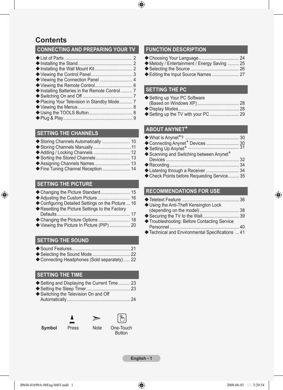 Samsung BN68-01699A-00 User Manual | Page 3 / 44
