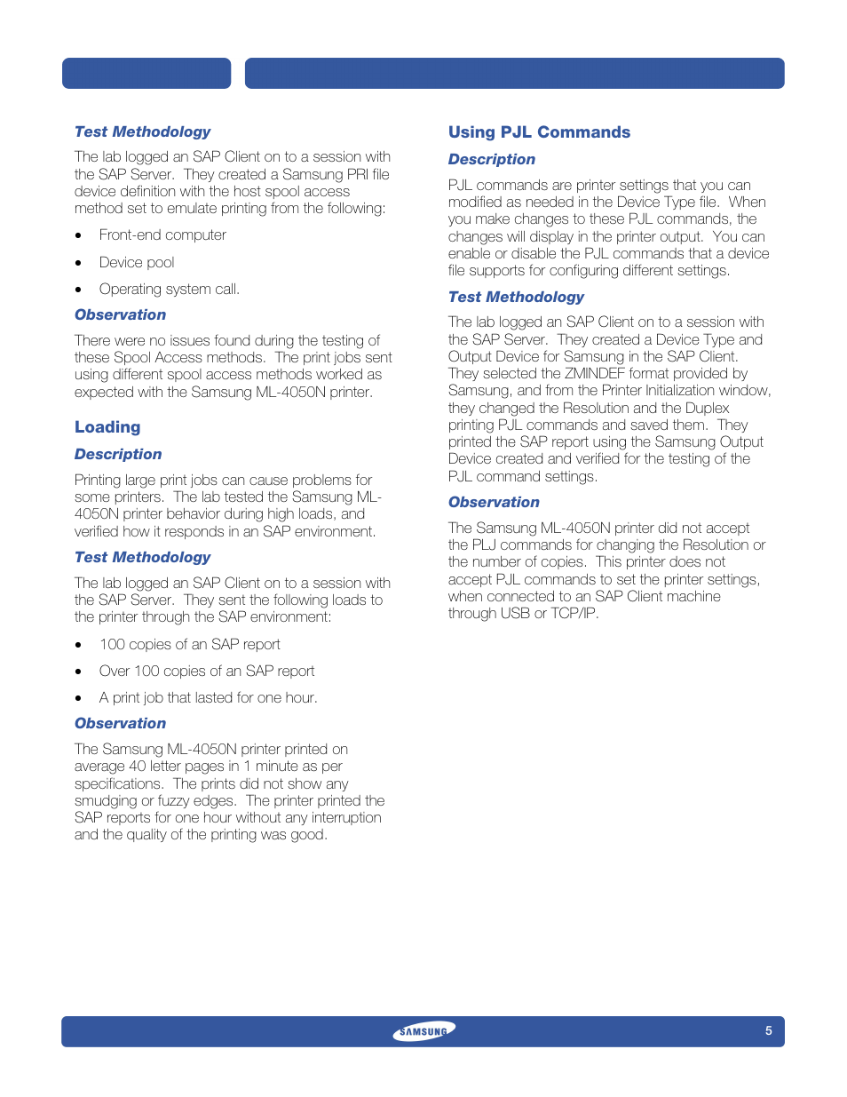 Samsung ML-4050N User Manual | Page 5 / 6