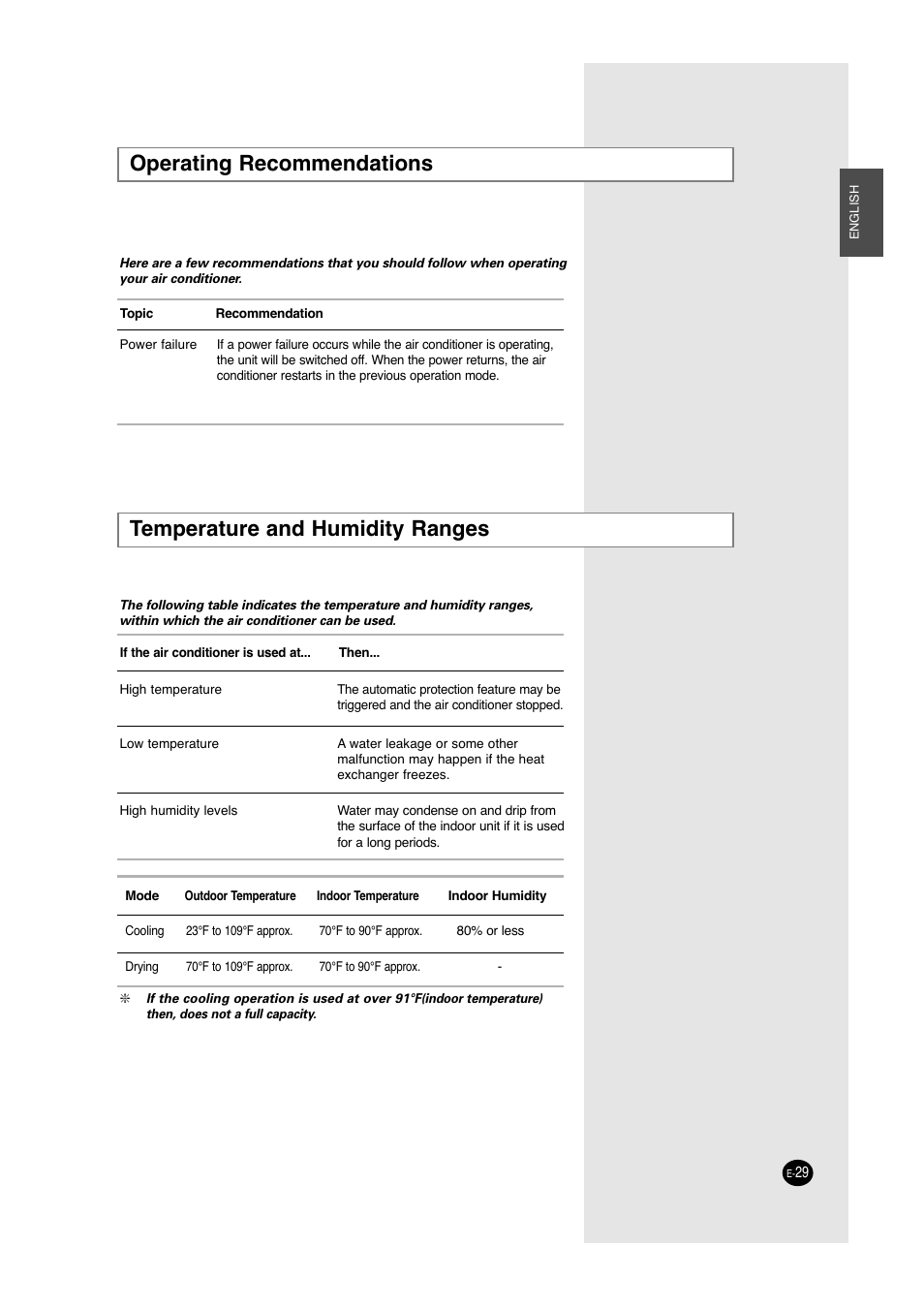 Samsung ACC2400C User Manual | Page 29 / 70