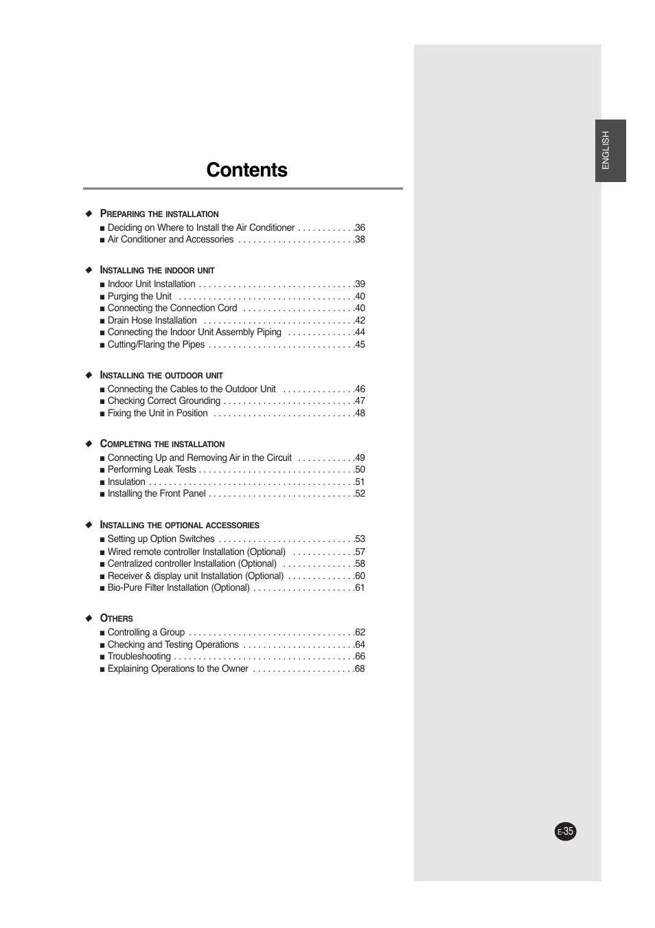 Samsung ACC2400C User Manual | Page 35 / 70