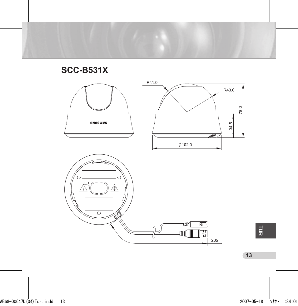 Scc-b531x | Samsung SCC-B531x(B) User Manual | Page 113 / 118