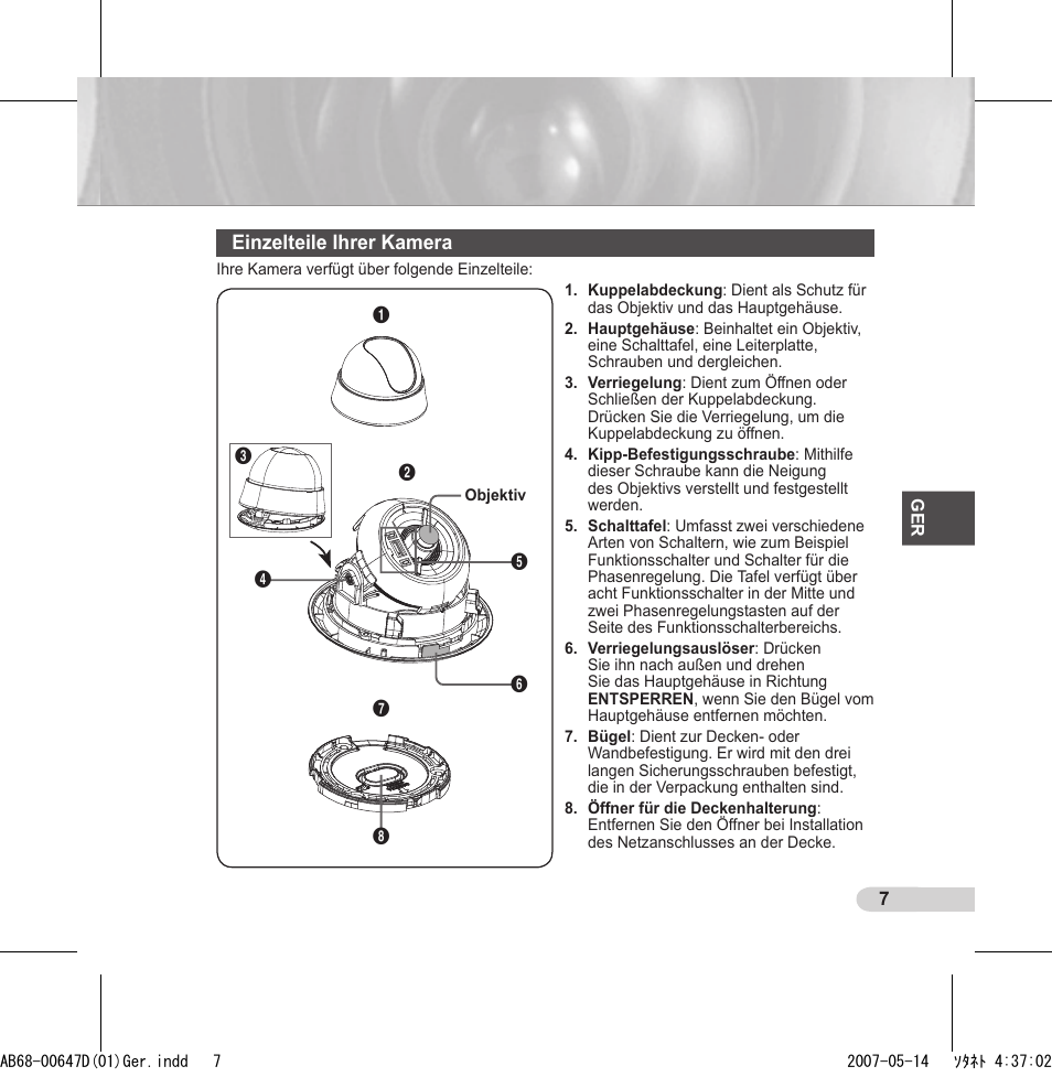 Samsung SCC-B531x(B) User Manual | Page 27 / 118