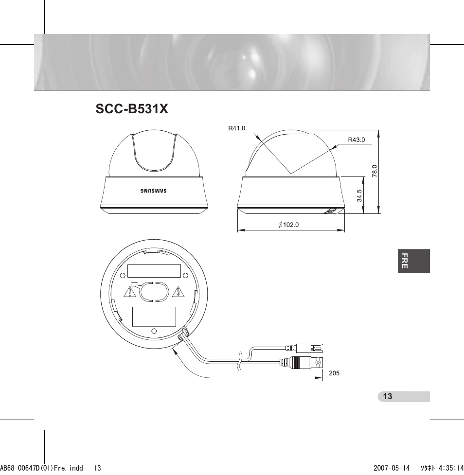 Scc-b531x | Samsung SCC-B531x(B) User Manual | Page 53 / 118
