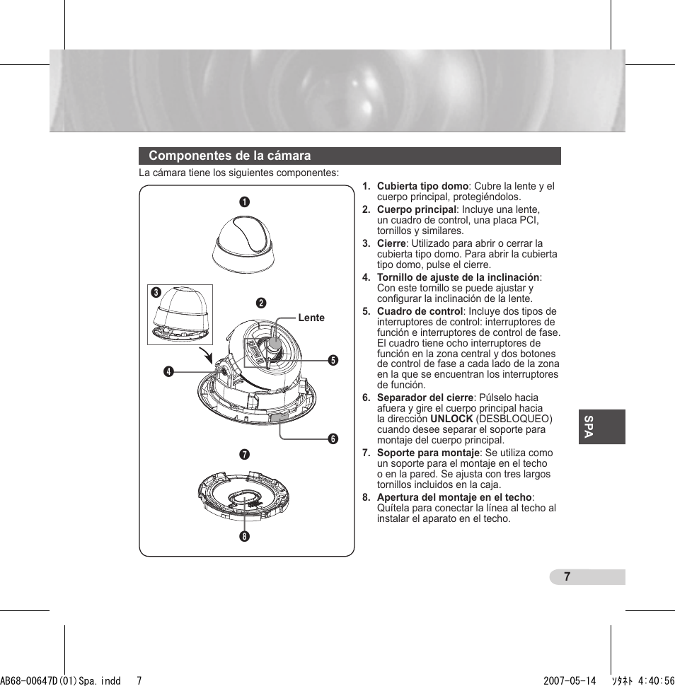 Samsung SCC-B531x(B) User Manual | Page 67 / 118