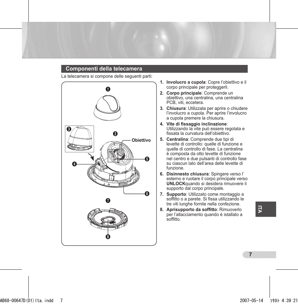 Samsung SCC-B531x(B) User Manual | Page 87 / 118