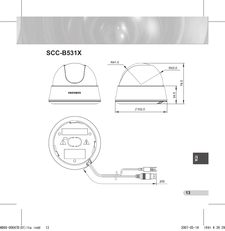 Scc-b531x | Samsung SCC-B531x(B) User Manual | Page 93 / 118