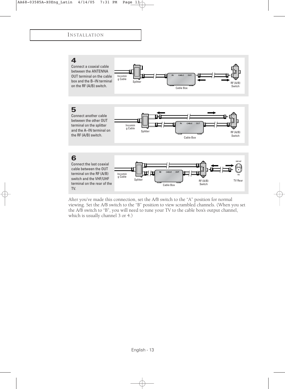 Samsung CL29M16MQD User Manual | Page 13 / 56