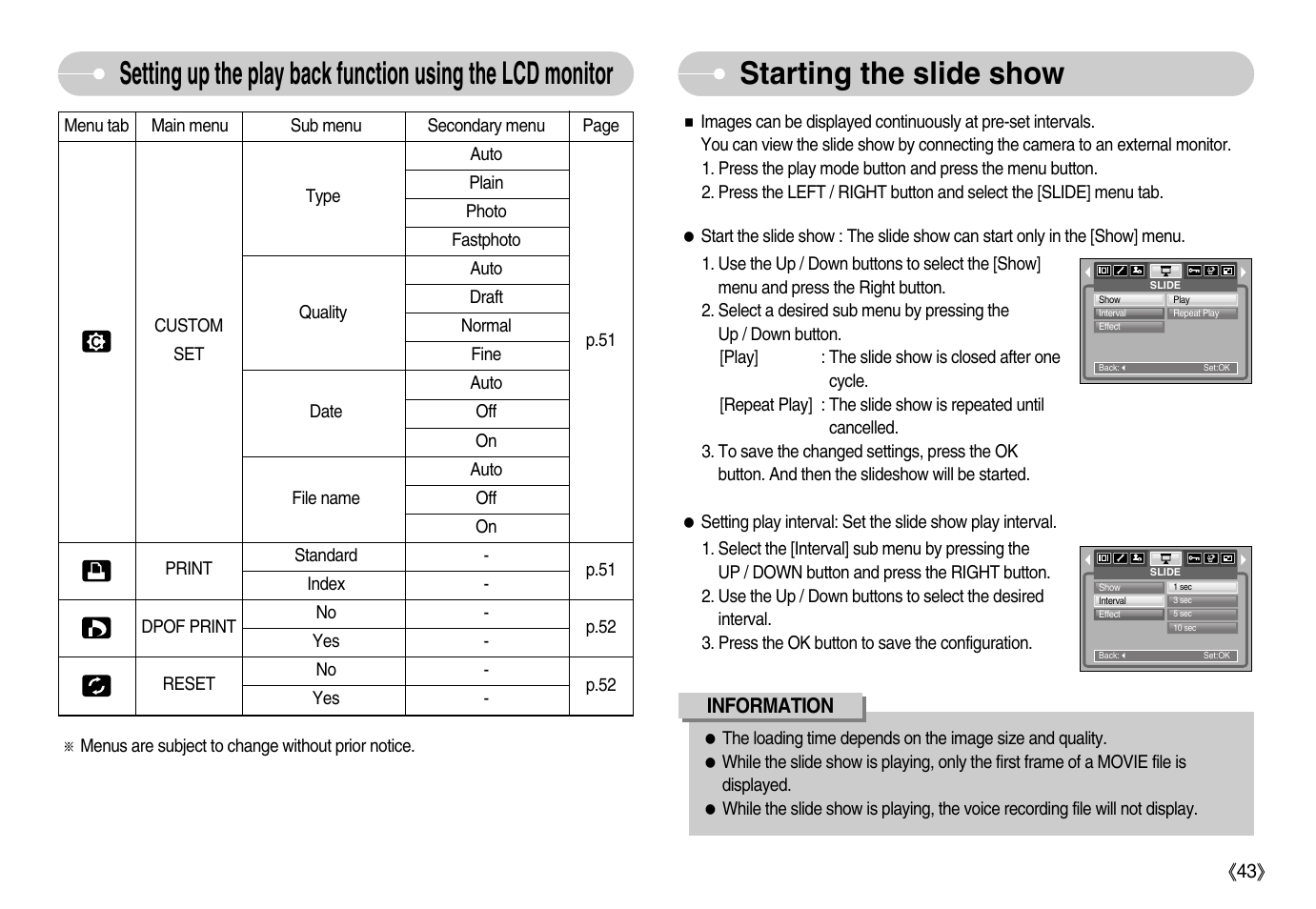 Samsung Digimax S600 User Manual | Page 44 / 78