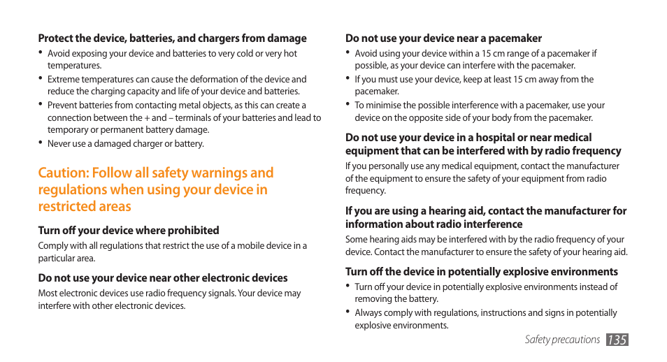 Samsung WAVE II GT-S8530 User Manual | Page 135 / 150