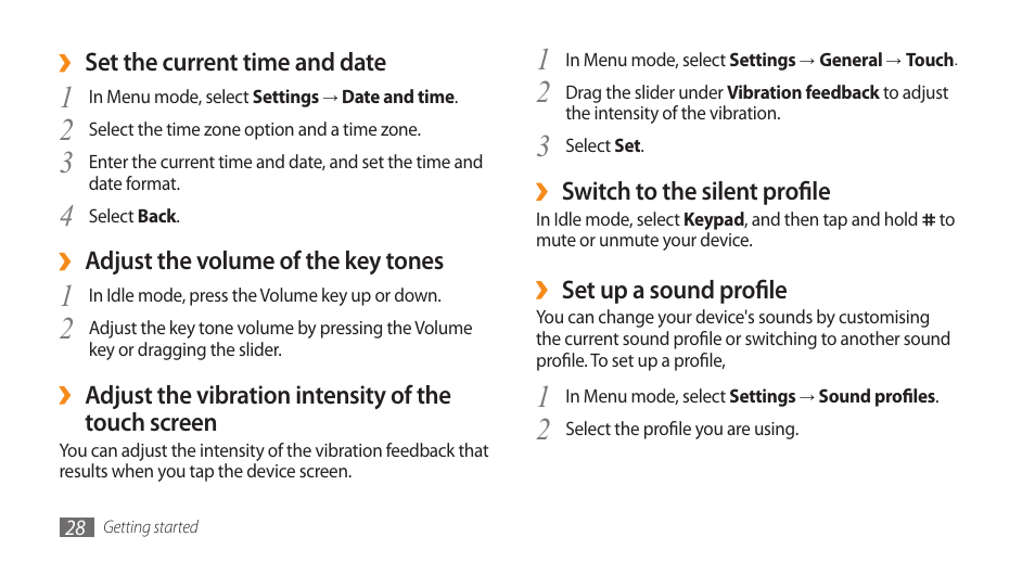 Samsung WAVE II GT-S8530 User Manual | Page 28 / 150
