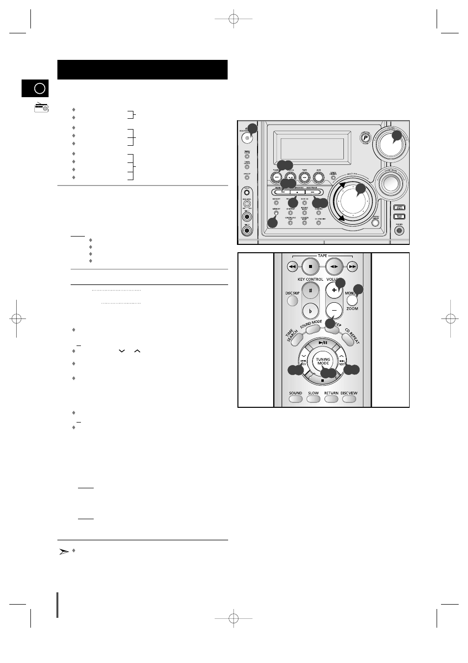 Searching for and storing the radio stations | Samsung MAX-VS940 User Manual | Page 18 / 28